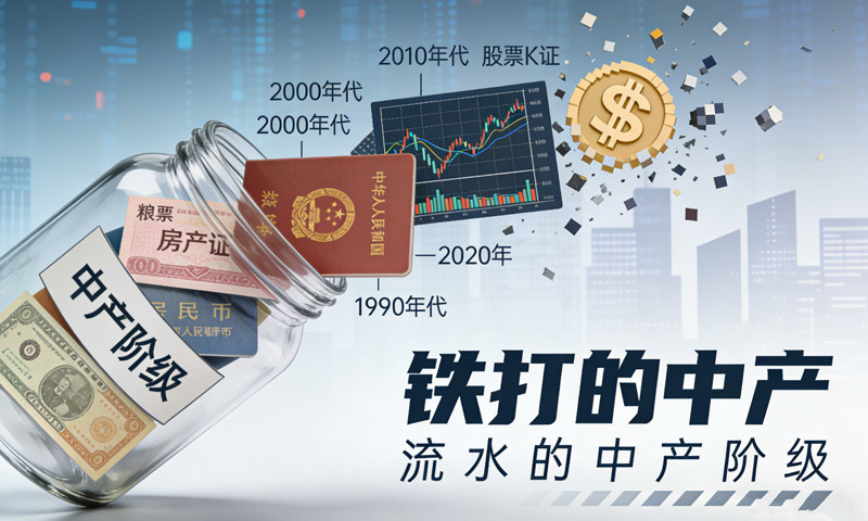 【免费分享】中产阶级的兴衰：铁打的中产，流水的中产阶级